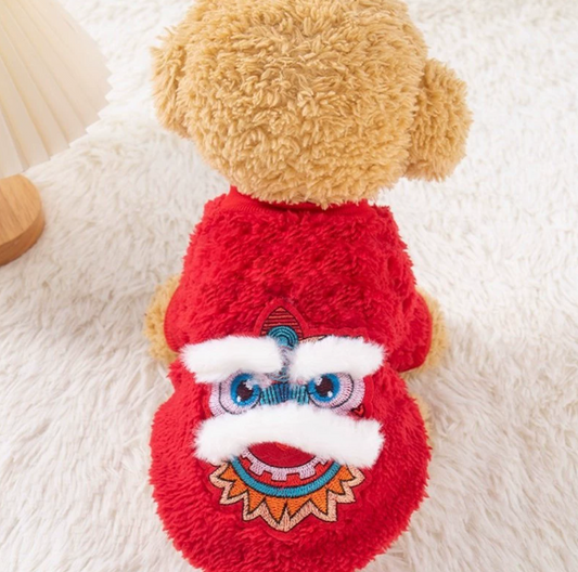 Cute Festive Tang Suit for Cats (PC-0006)
