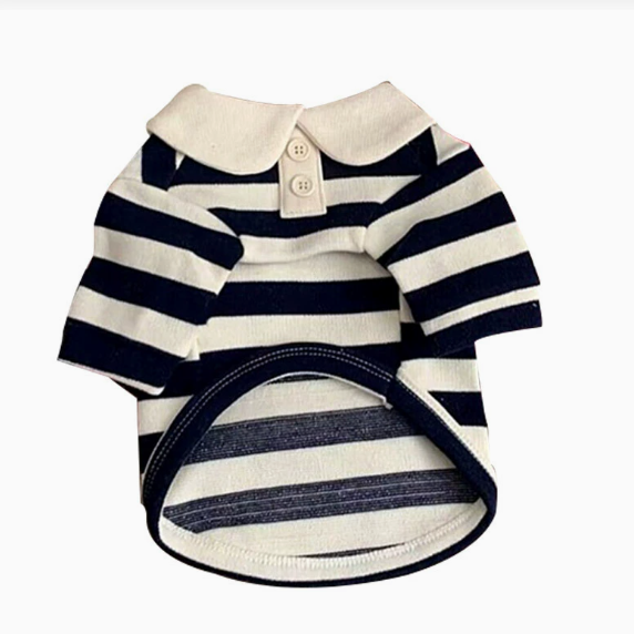 春夏條紋輕薄 POLO 衫（PC-0006）