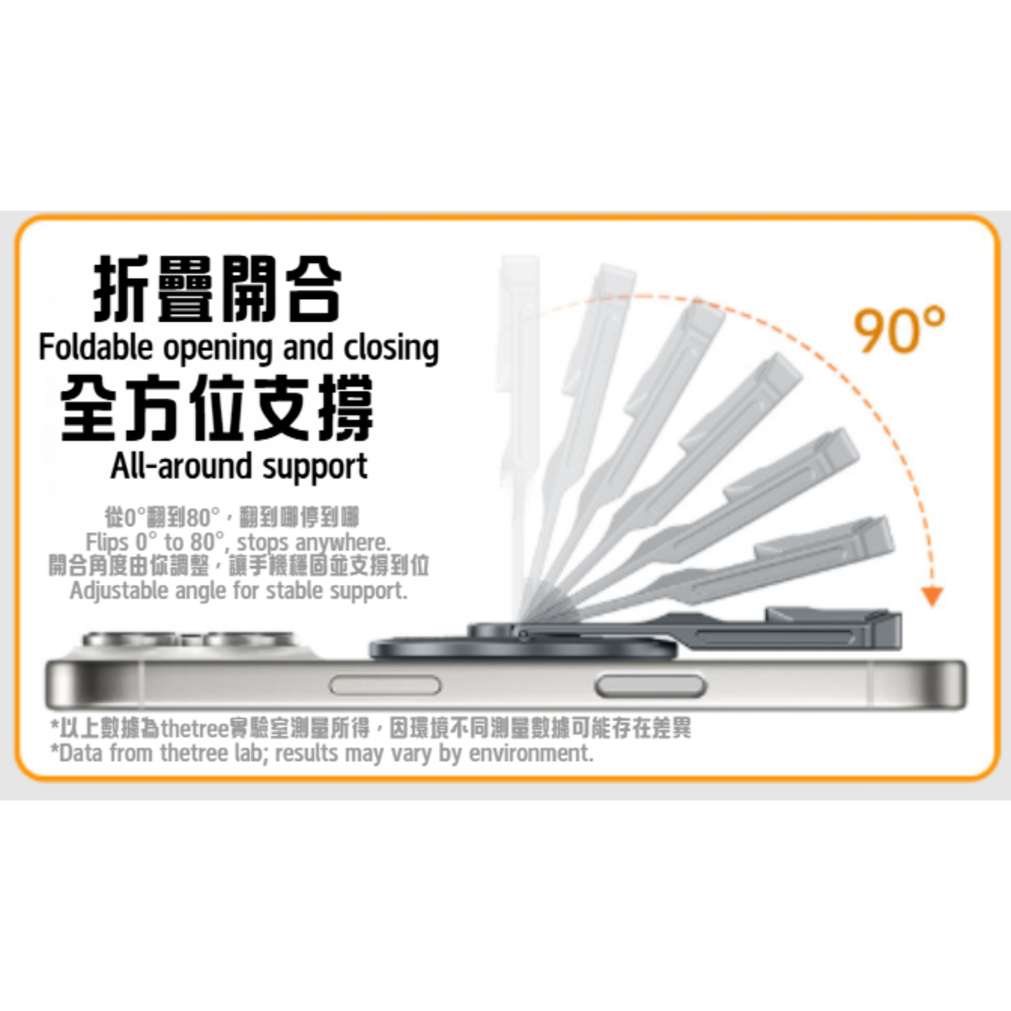 Magnetic Phone Ring Holder & Stand (CA-0004)