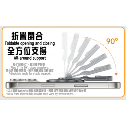 Magnetic Phone Ring Holder & Stand (CA-0004)