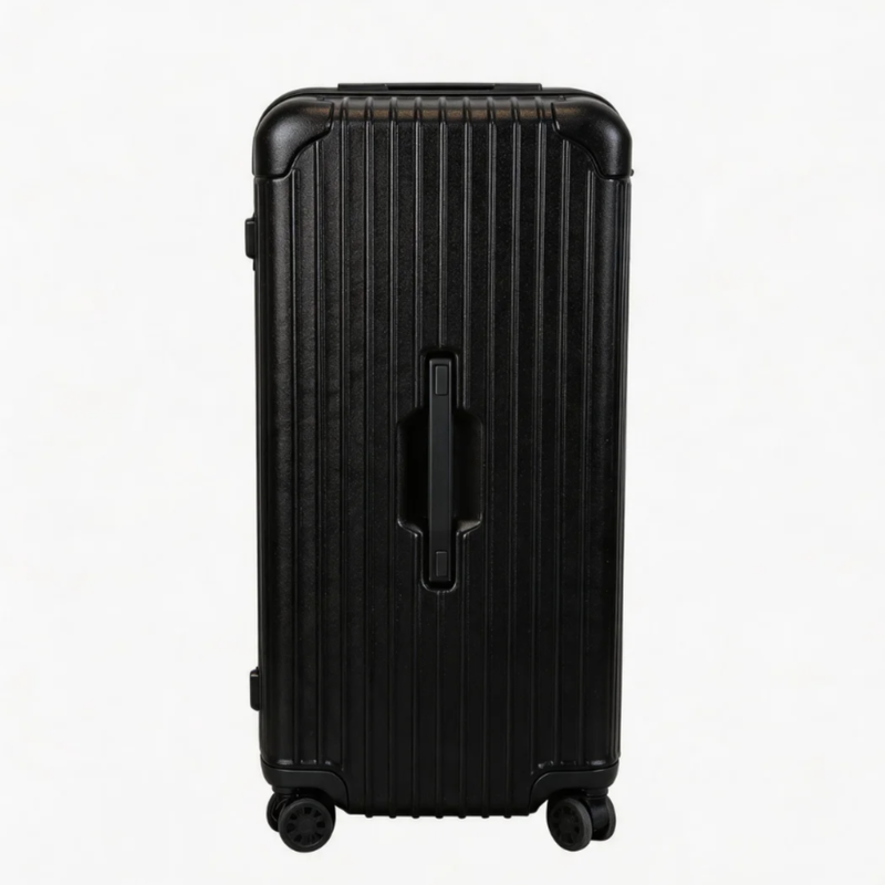 Little Fresh Suitcase – 7:3 Split Lightweight Travel Luggage (Black) (TR-HARD-0010)