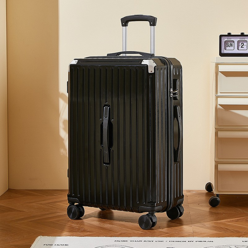 Multifunctional Suitcase – Anti-Collision, Multi-Function Handle (Cool Black) (TR-HARD-0057)