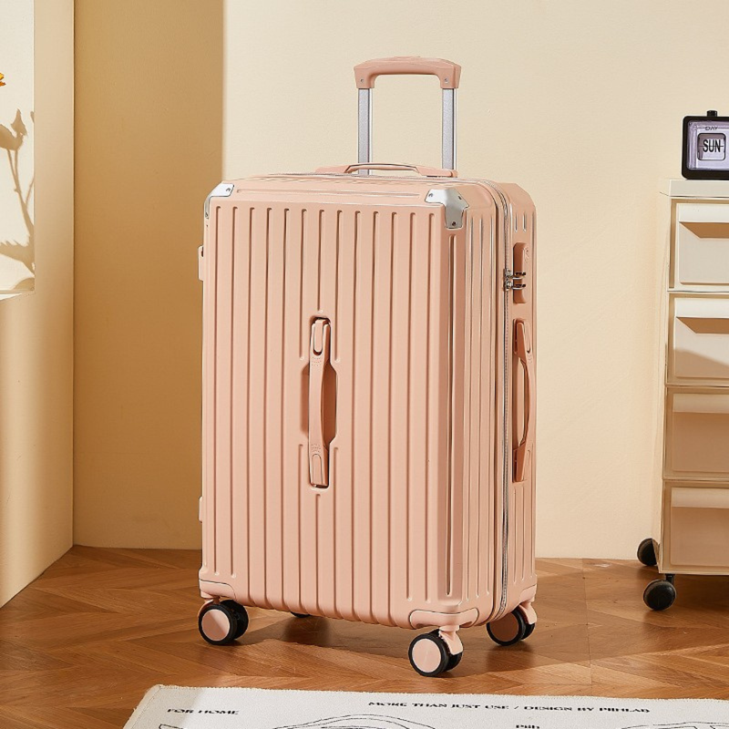 Multifunctional Suitcase – Anti-Collision, Multi-Function Handle (Cornelian Pink) (TR-HARD-0058)
