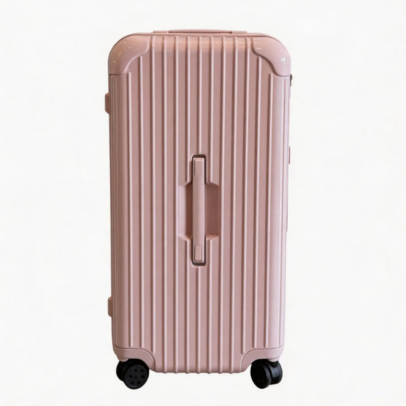 Little Fresh Suitcase – 7:3 Split Lightweight Travel Luggage (Pink) (TR-HARD-0011)