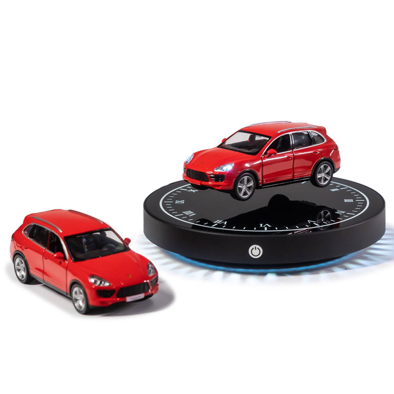 Maglev 1:36 Alloy Car Model – Floating Black Tech Car Decoration with Bluetooth (IP-0041)
