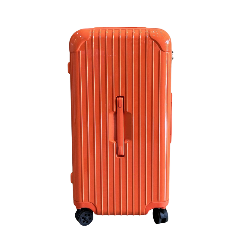 Little Fresh Suitcase – 7:3 Split Lightweight Travel Luggage (Orange) (TR-HARD-0008)