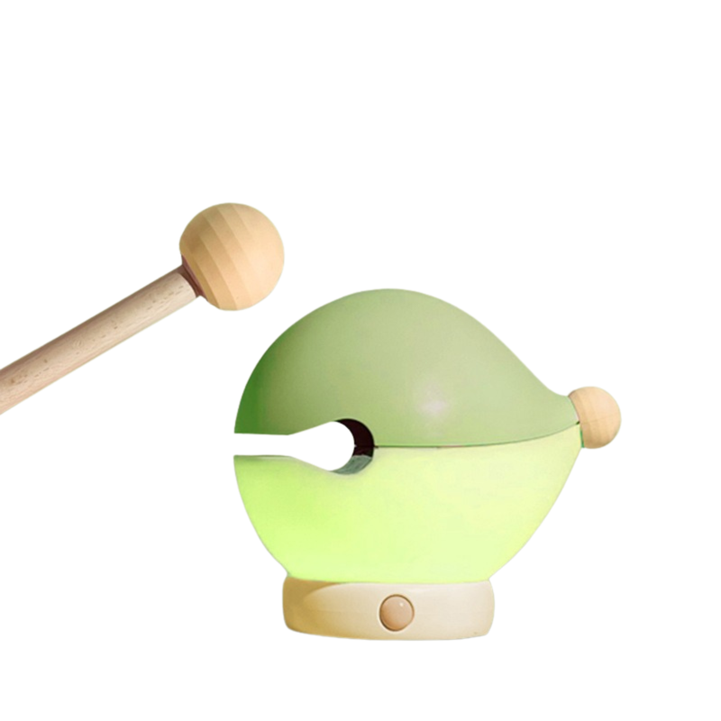 Wooden Fish Night Light Percussion Lamp (IP-0008)
