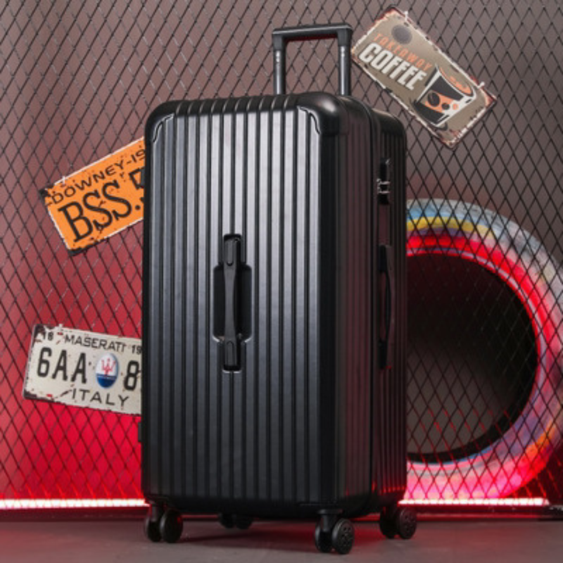 Large Capacity Durable Suitcase – Sports Thickened (Black) (TR-HARD-0047)