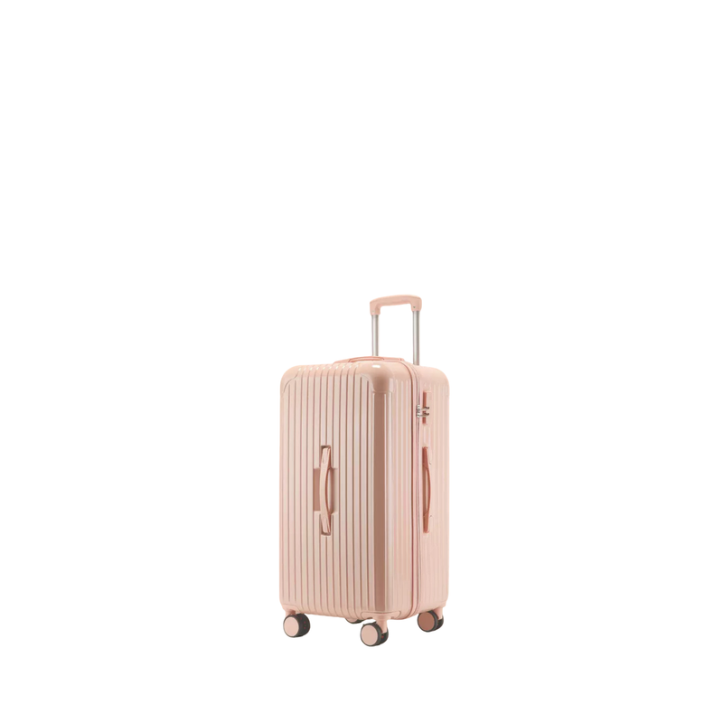 Large Capacity Durable Suitcase – Sports Thickened (Lotus Pink) (TR-HARD-0045)