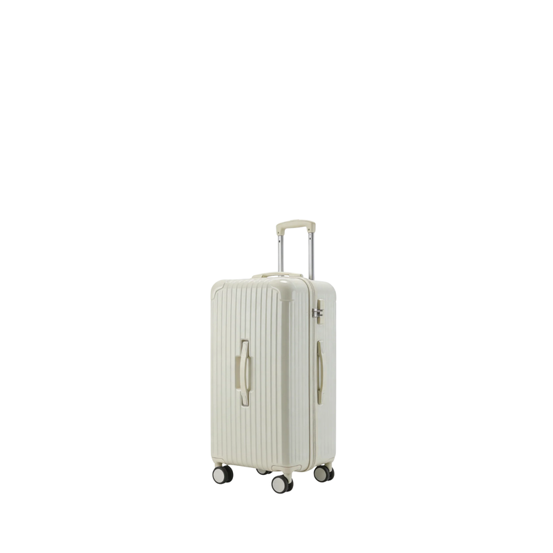 Large Capacity Durable Suitcase – Sports Thickened (White) (TR-HARD-0043)