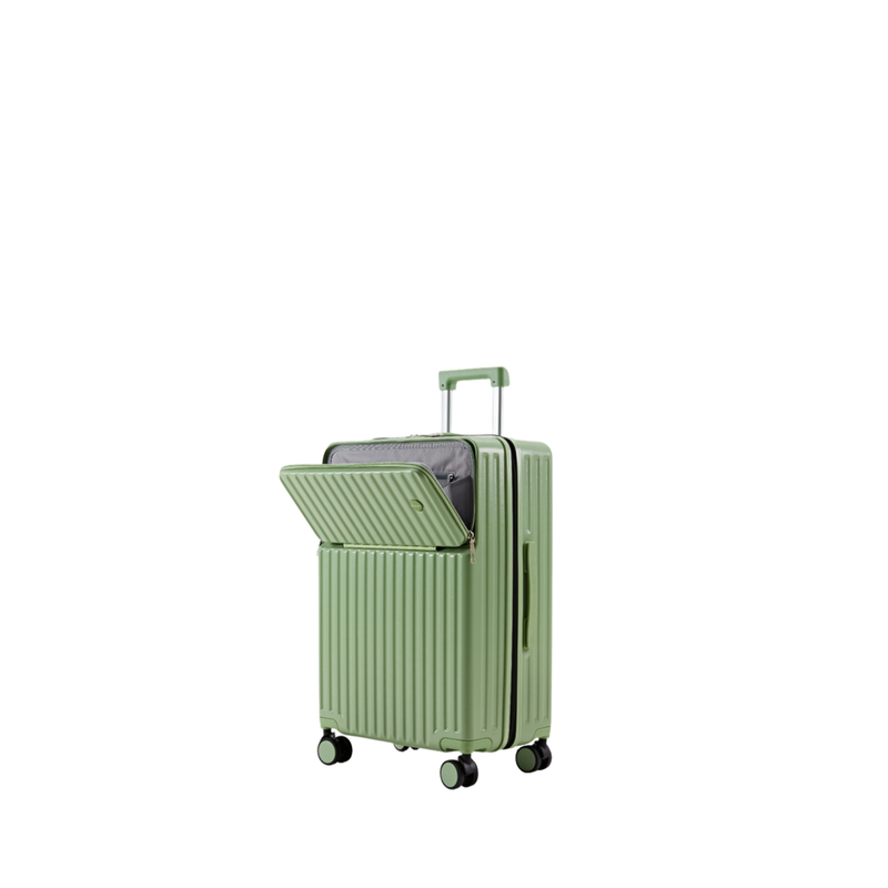 New Large Capacity Suitcase – Spinner Wheels (Apple Green) (TR-HARD-0081)