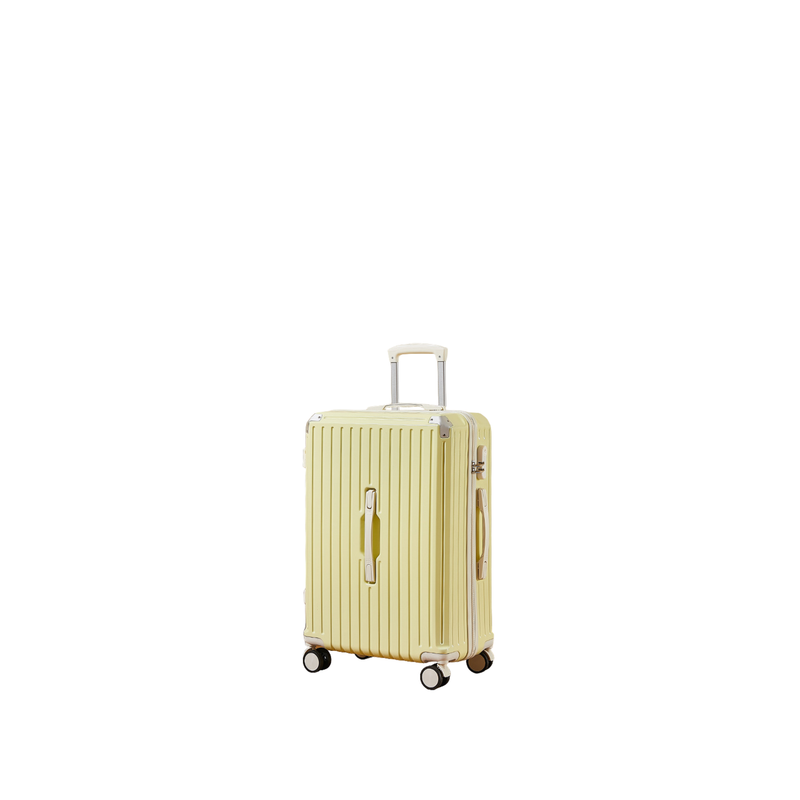 Multifunctional Suitcase – Anti-Collision, Multi-Function Handle (Cheese Yellow) (TR-HARD-0054)
