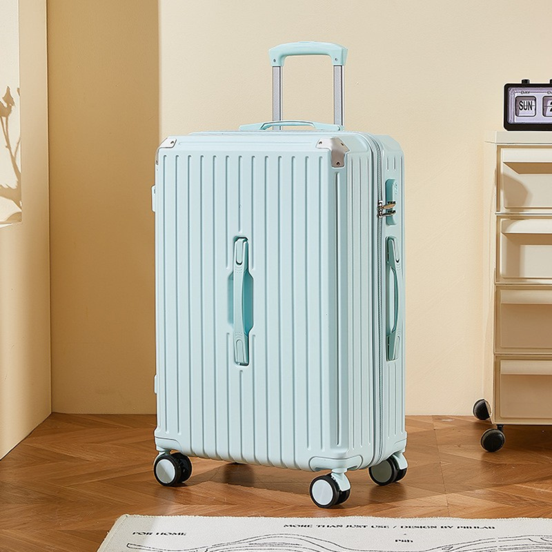 Multifunctional Suitcase – Anti-Collision, Multi-Function Handle (Fresh Blue) (TR-HARD-0059)