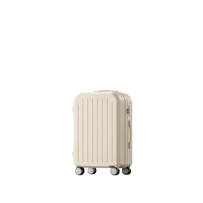 Little Fresh Suitcase – Lightweight Travel Luggage (Creamy White) (TR-HARD-0020)