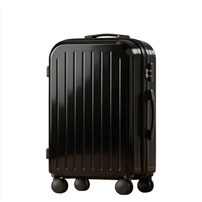 Little Fresh Suitcase – Lightweight Travel Luggage (Classic Black) (TR-HARD-0021)