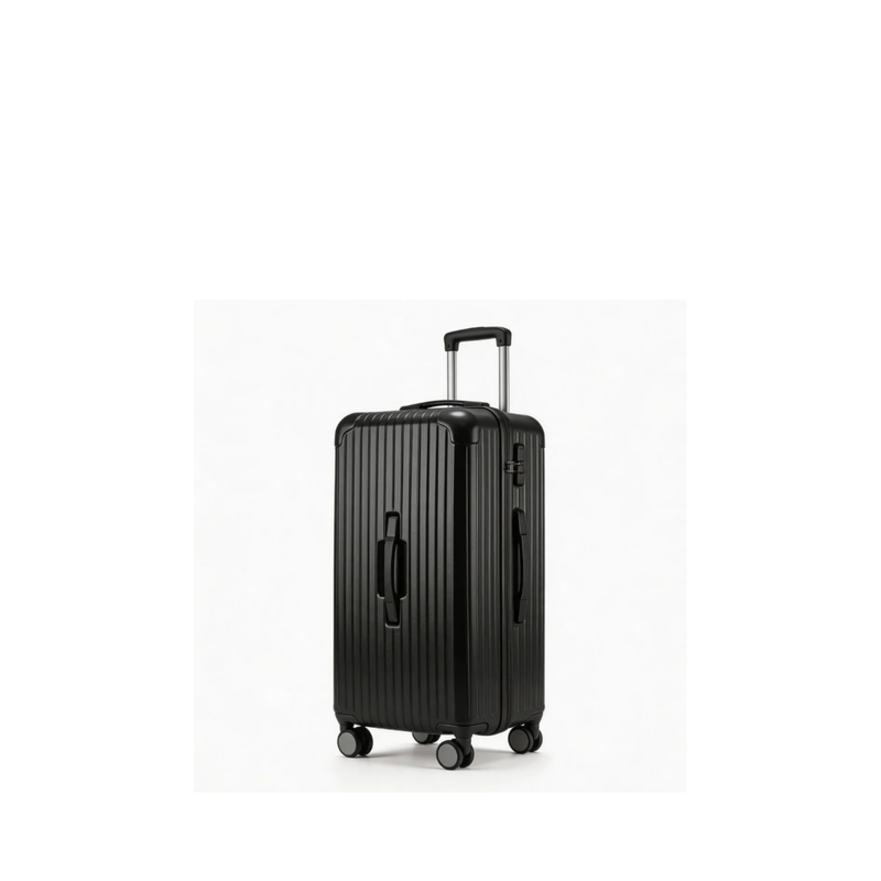 Large Capacity Durable Suitcase – Sports Thickened (Black) (TR-HARD-0047)