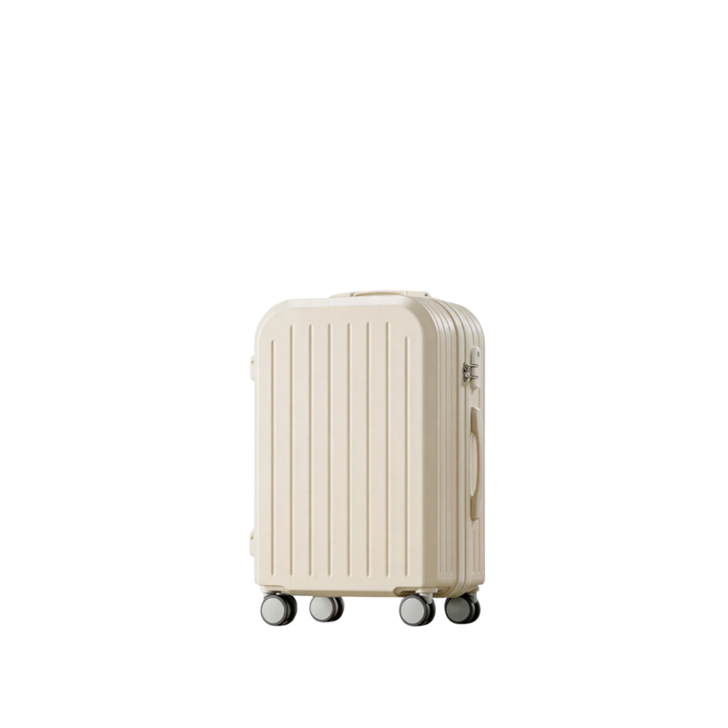 Little Fresh Suitcase – Lightweight Travel Luggage (Creamy White) (TR-HARD-0020)