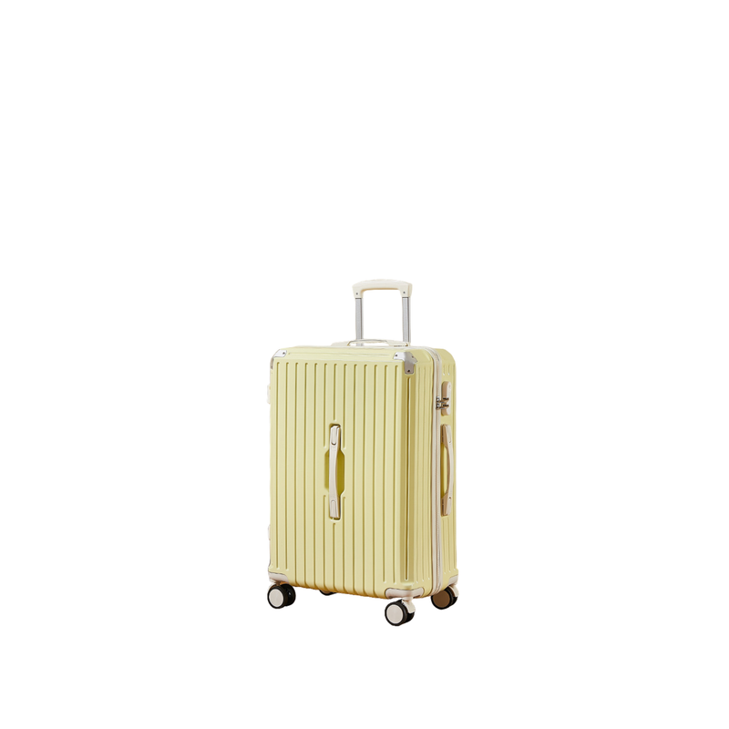 Multifunctional Suitcase – Anti-Collision, Multi-Function Handle (Cheese Yellow) (TR-HARD-0054)