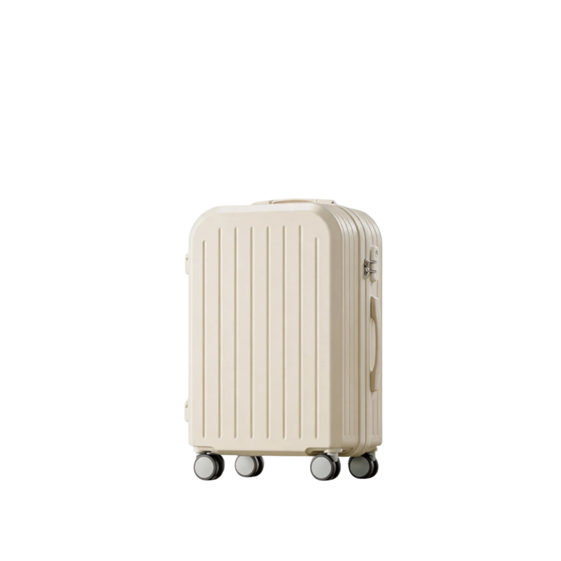 Little Fresh Suitcase – Lightweight Travel Luggage (Creamy White) (TR-HARD-0020)