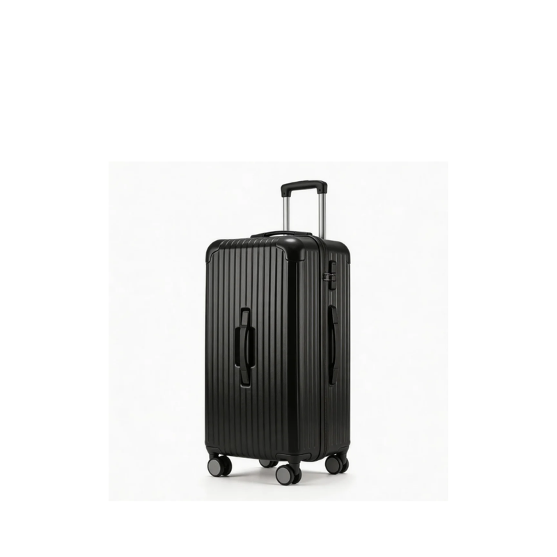 Large Capacity Durable Suitcase – Sports Thickened (Black) (TR-HARD-0047)