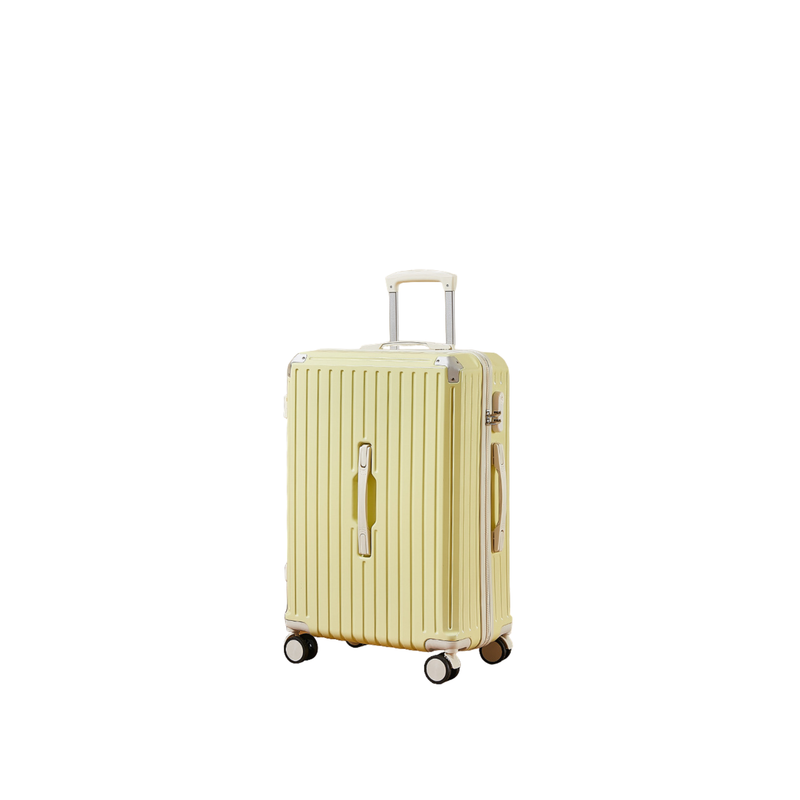 Multifunctional Suitcase – Anti-Collision, Multi-Function Handle (Cheese Yellow) (TR-HARD-0054)