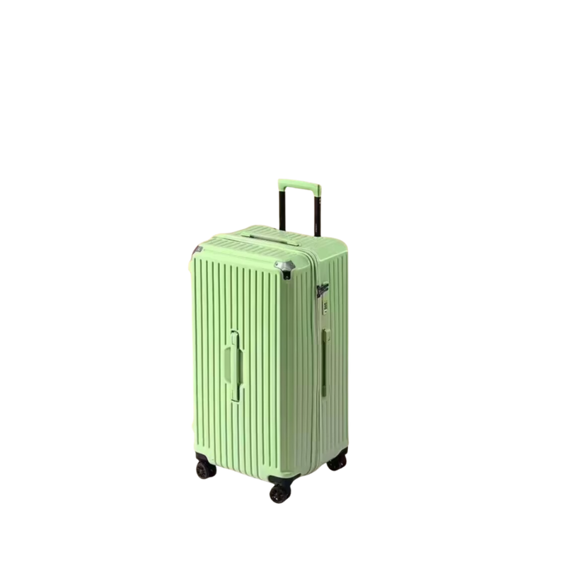 Large Capacity Durable Suitcase – Spinner Wheels (Fresh Green) (TR-HARD-0035)