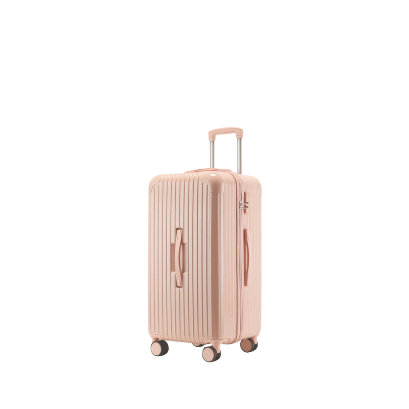 Large Capacity Durable Suitcase – Sports Thickened (Lotus Pink) (TR-HARD-0045)