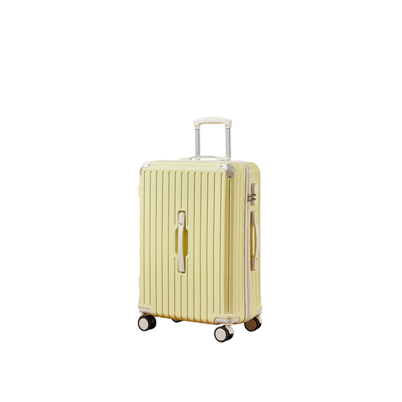 Multifunctional Suitcase – Anti-Collision, Multi-Function Handle (Cheese Yellow) (TR-HARD-0054)