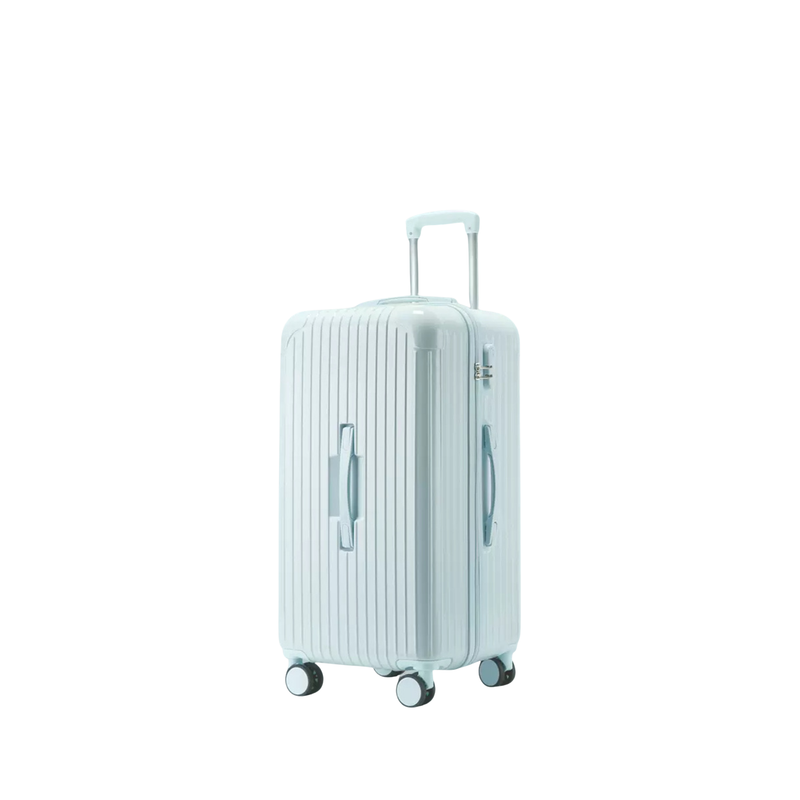 Large Capacity Durable Suitcase – Sports Thickened (Light Blue) (TR-HARD-0046)