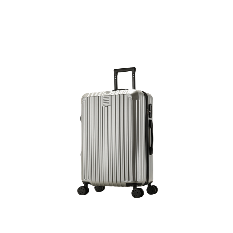 Multifunctional Suitcase – Anti-Collision, Multi-Function Handle (Luxury Silver) (TR-HARD-0061)