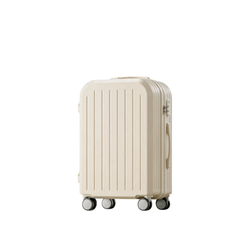 Little Fresh Suitcase – Lightweight Travel Luggage (Creamy White) (TR-HARD-0020)