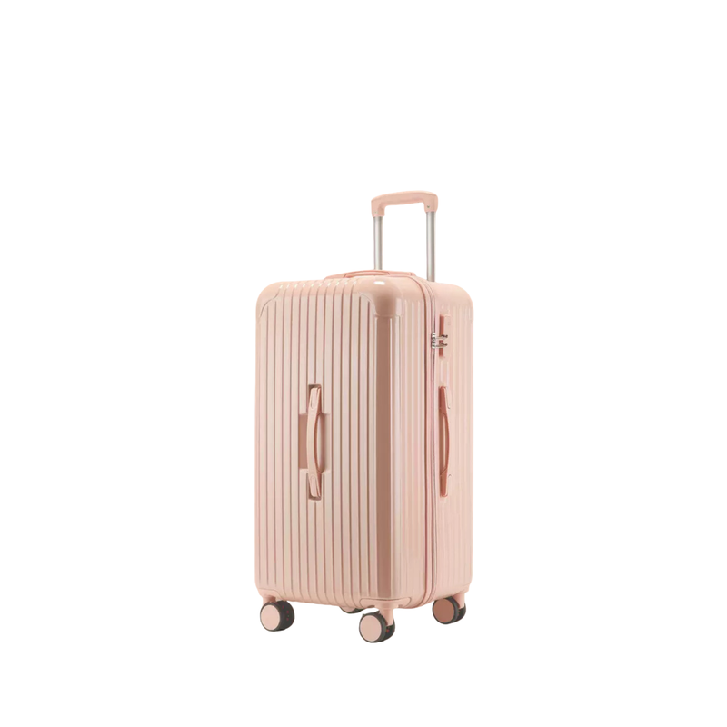 Large Capacity Durable Suitcase – Sports Thickened (Lotus Pink) (TR-HARD-0045)