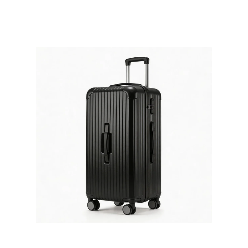 Large Capacity Durable Suitcase – Sports Thickened (Black) (TR-HARD-0047)
