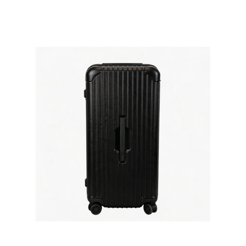 Little Fresh Suitcase – 7:3 Split Lightweight Travel Luggage (Black) (TR-HARD-0010)