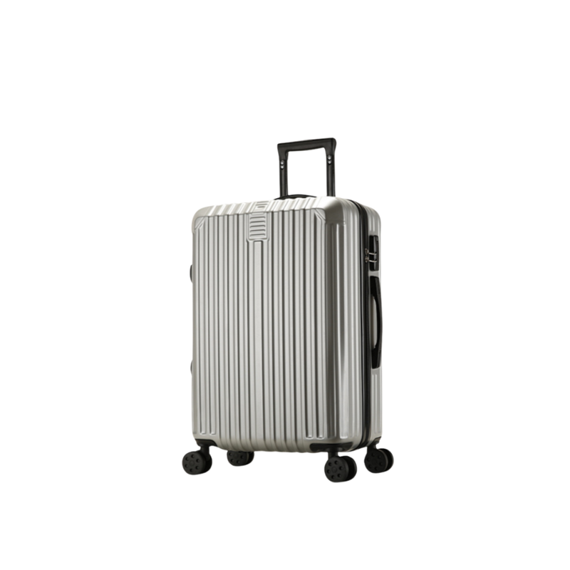 Multifunctional Suitcase – Anti-Collision, Multi-Function Handle (Luxury Silver) (TR-HARD-0061)