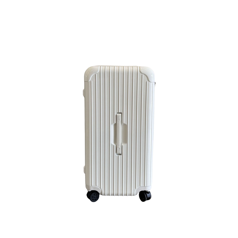 Little Fresh Suitcase – 7:3 Split Lightweight Travel Luggage (White) (TR-HARD-0009)