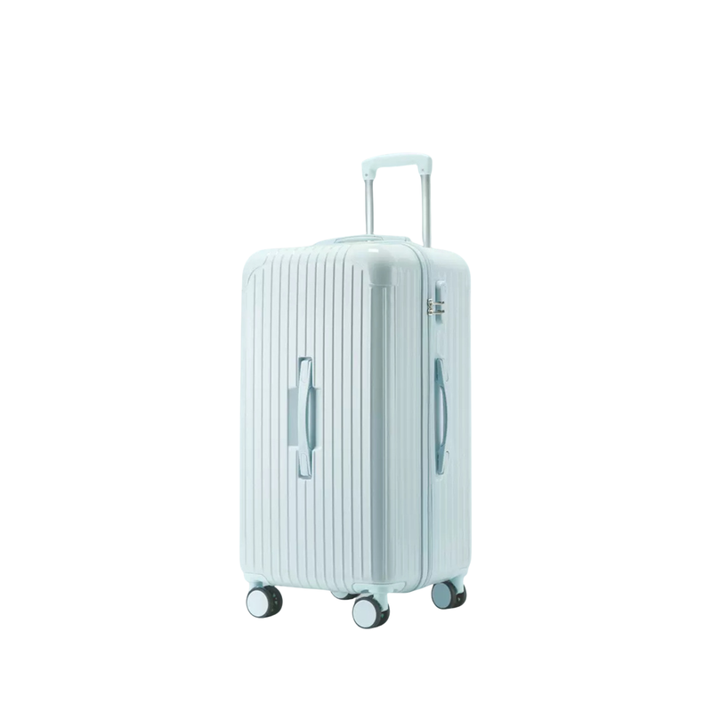 Large Capacity Durable Suitcase – Sports Thickened (Light Blue) (TR-HARD-0046)