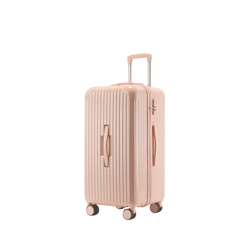 Large Capacity Durable Suitcase – Sports Thickened (Lotus Pink) (TR-HARD-0045)