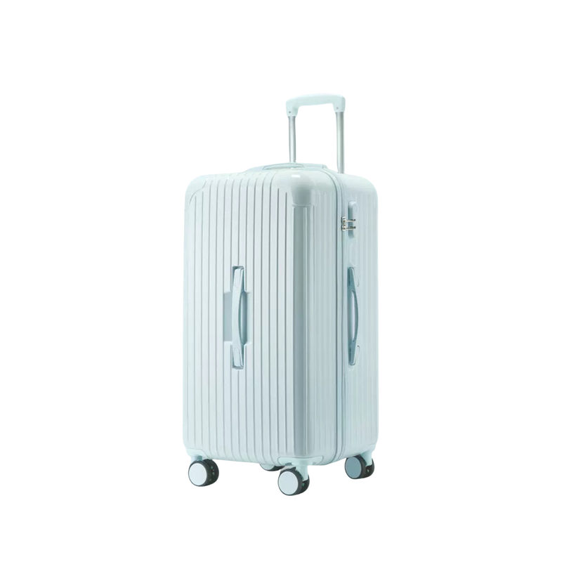 Large Capacity Durable Suitcase – Sports Thickened (Light Blue) (TR-HARD-0046)