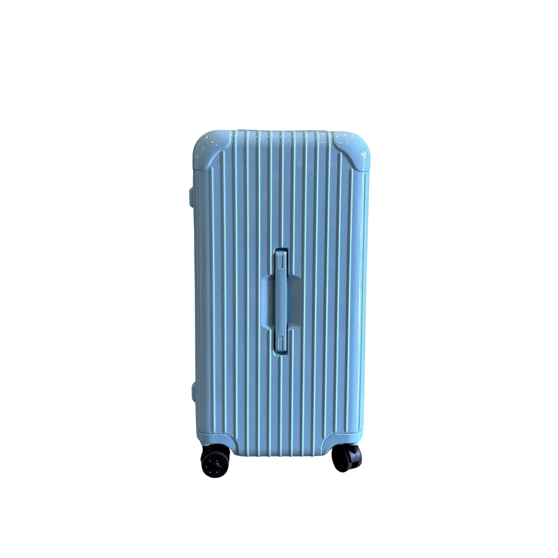 Little Fresh Suitcase – 7:3 Split Lightweight Travel Luggage (Light Blue) (TR-HARD-0012)