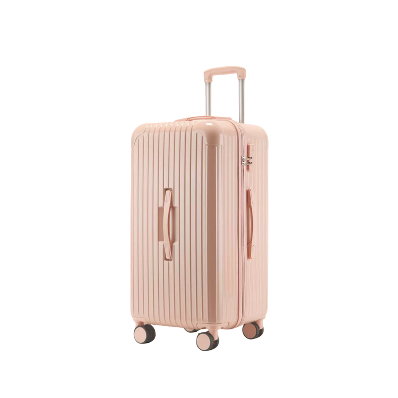 Large Capacity Durable Suitcase – Sports Thickened (Lotus Pink) (TR-HARD-0045)