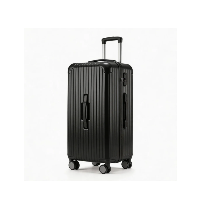 Large Capacity Durable Suitcase – Sports Thickened (Black) (TR-HARD-0047)