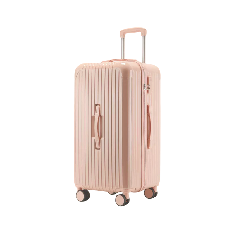 Large Capacity Durable Suitcase – Sports Thickened (Lotus Pink) (TR-HARD-0045)