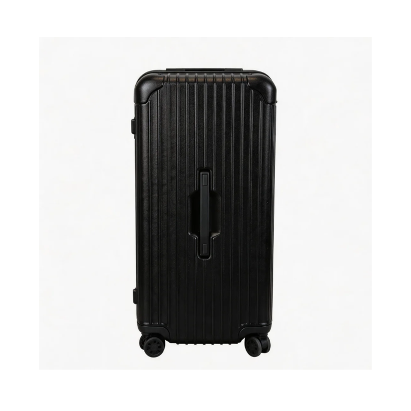 Little Fresh Suitcase – 7:3 Split Lightweight Travel Luggage (Black) (TR-HARD-0010)