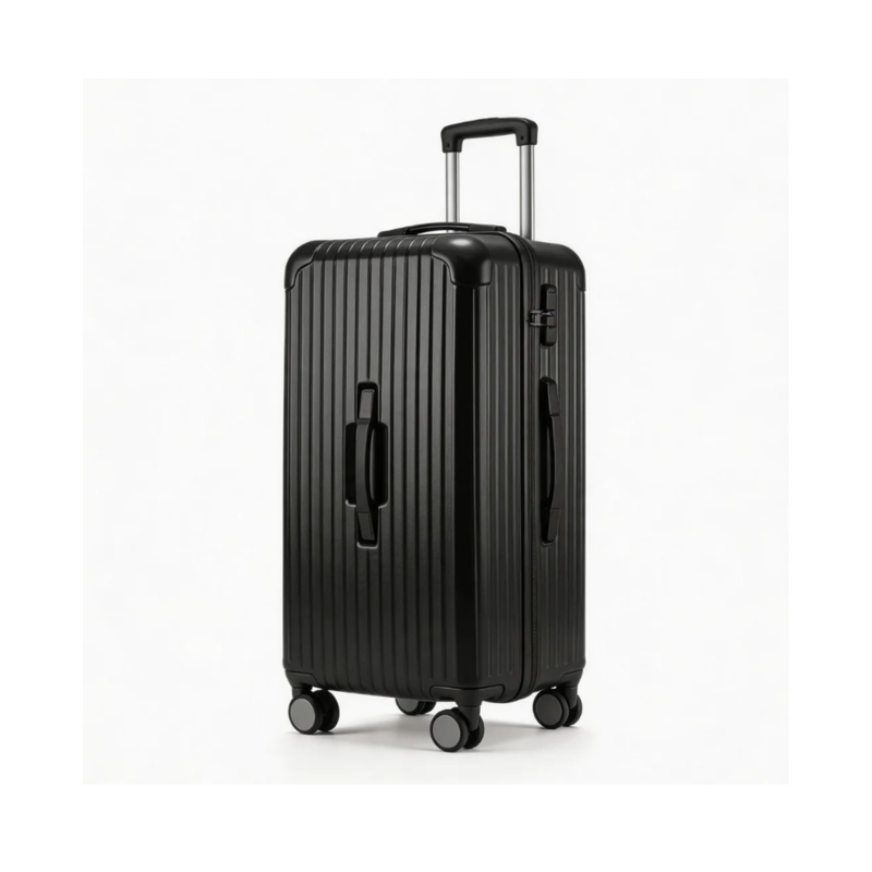 Large Capacity Durable Suitcase – Sports Thickened (Black) (TR-HARD-0047)
