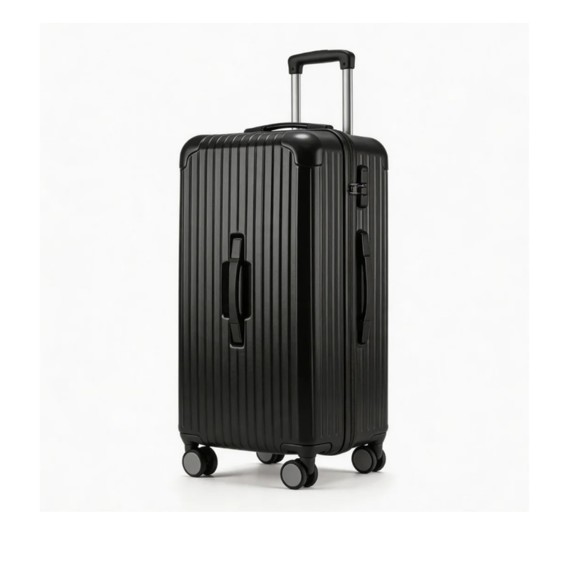 Large Capacity Durable Suitcase – Sports Thickened (Black) (TR-HARD-0047)
