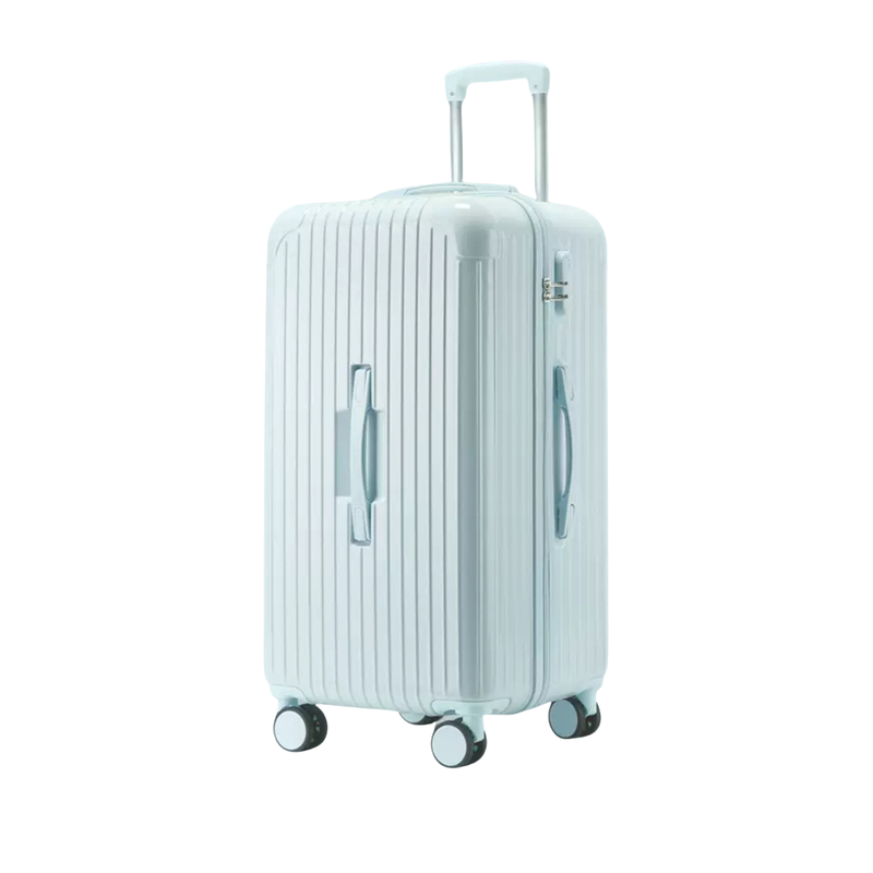 Large Capacity Durable Suitcase – Sports Thickened (Light Blue) (TR-HARD-0046)