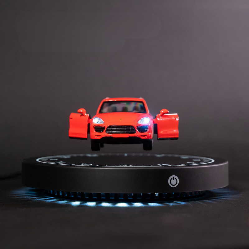 Maglev 1:36 Alloy Car Model – Floating Black Tech Car Decoration with Bluetooth (IP-0041)