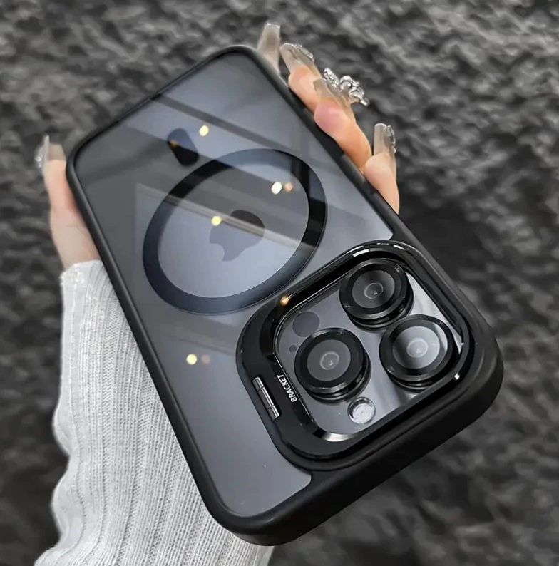 iPhone 手機殼，附超安全隱形支架 (CC-0001)