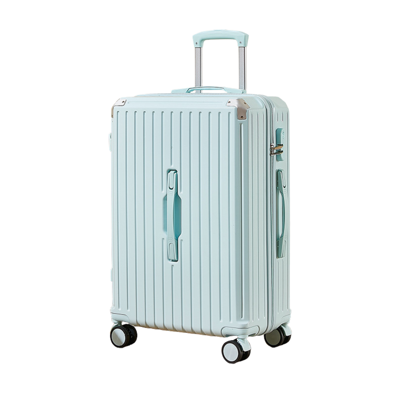 Multifunctional Suitcase – Anti-Collision, Multi-Function Handle (Fresh Blue) (TR-HARD-0059)